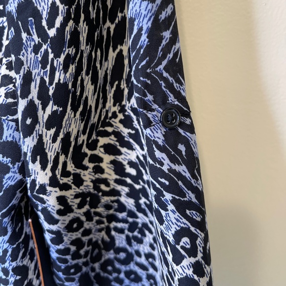 FYLO | NWT Animal Print Button Collared Blouse - Picture 12 of 15